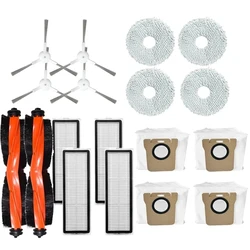 Robot Vacuum Replacement Parts & Accessories Kit with Main Brush, Side Brush, Hepa Filter, Mop Cloth, and Dust Bag (18PCS SET)