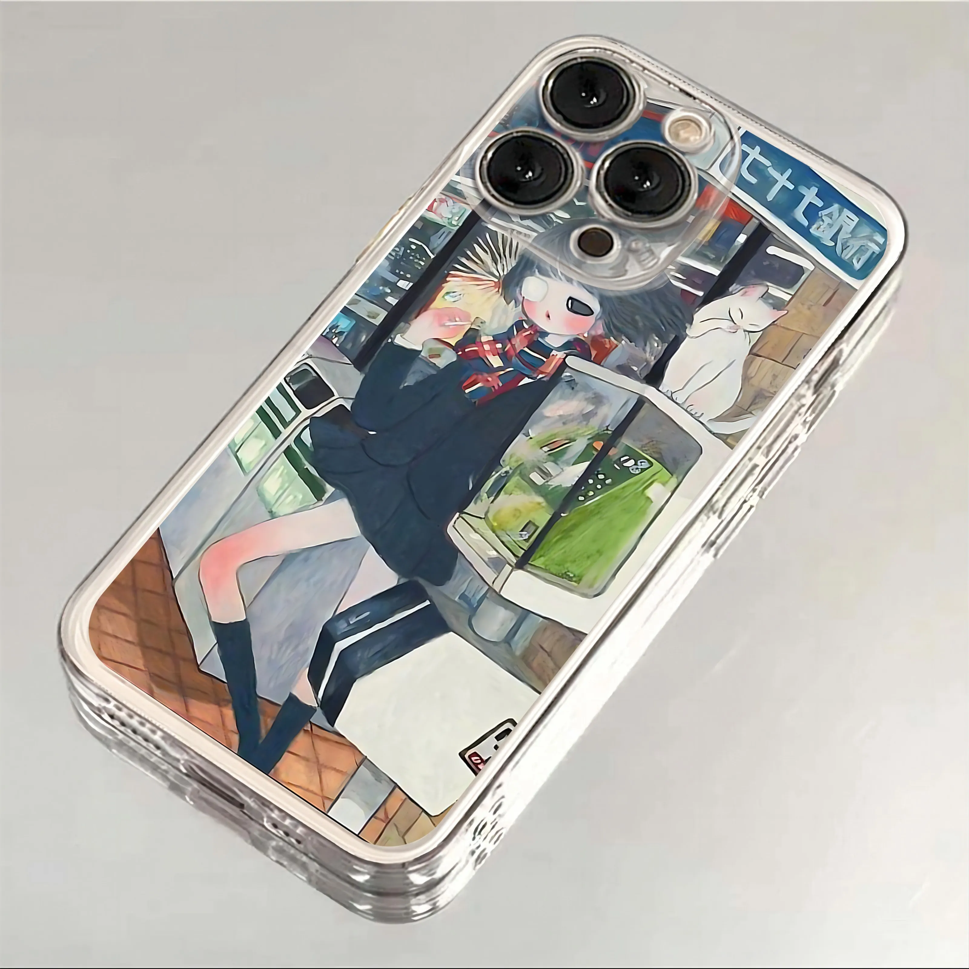 Aya Takano Luxury Transparent Phone Case Cover