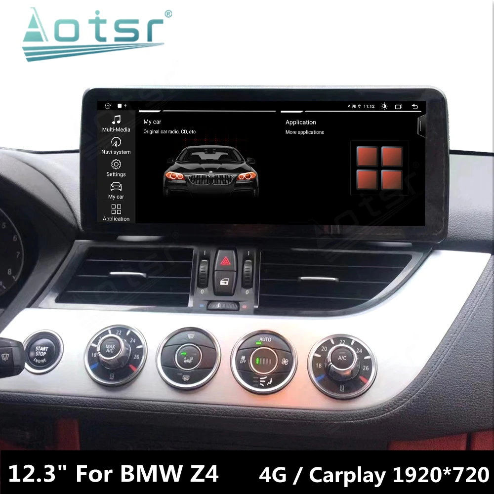 

For BMW Z4 E89 2009-2018 Android Car Radio GPS Navigation Autoradio Stereo Multimedia Video Player 2Din Head Unit Touch Screen