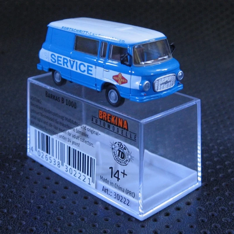 Brekina 1/87 Barkas B1000 Off-Road Wagon Model Car Souvenir