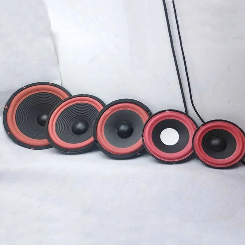 Altavoz Coaxial HiFi de 4/5/6 pulgadas para coche, dispositivo de Audio para puerta de vehículo, música estéreo, frecuencia de rango completo, Subwoofer