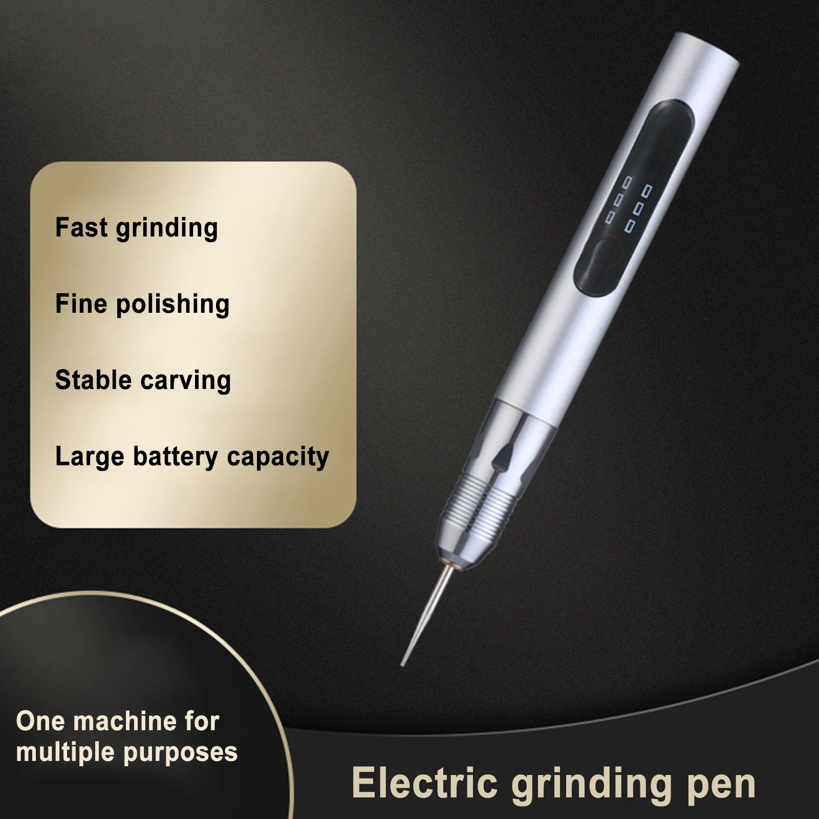 

20000Rpm Mini Grinding Tools Charging Electric Drilllithium Small Electric Nail Mill Carving Pen Polishing Lettering Pen Grinder