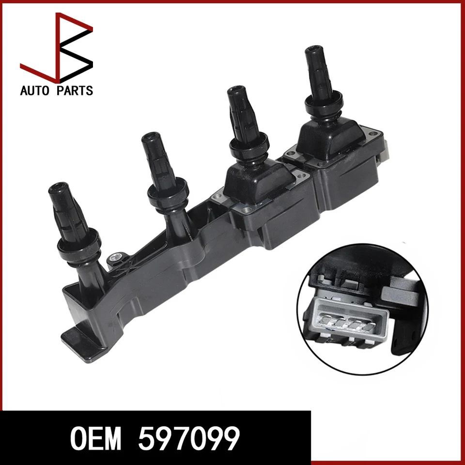 Bobina d'accensione Peugeot 206 cc 2d 1.6 16V 109 CV