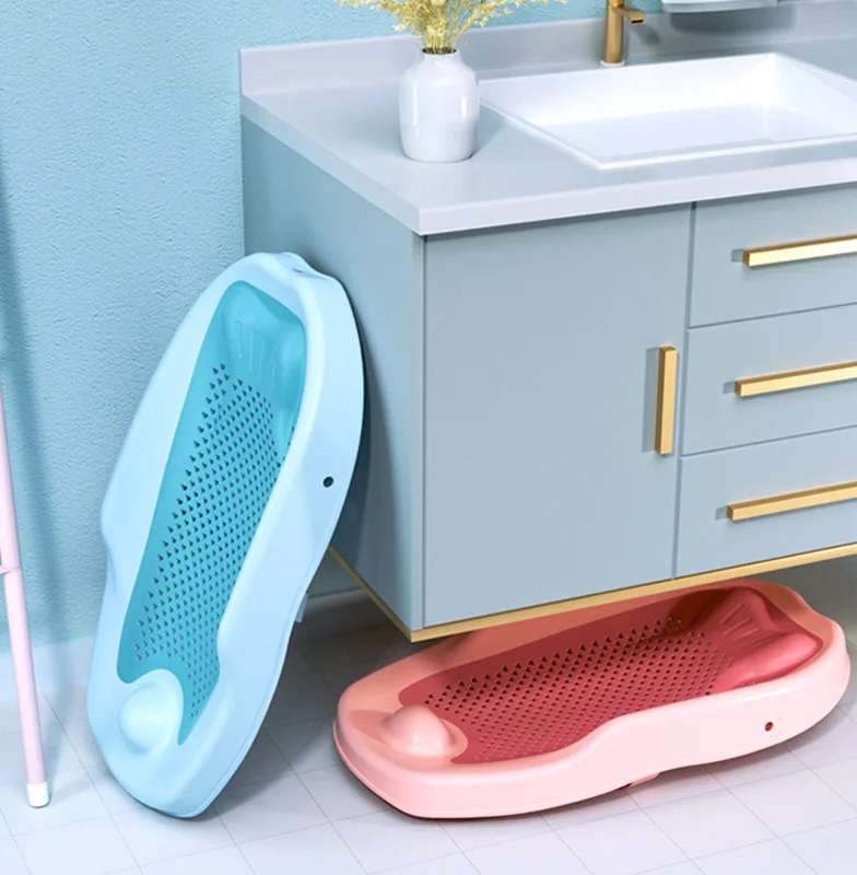 Cuscino per sedile per rete da bagno regolabile per neonato Tappetino per rete da bagno antiscivolo per bambini Rete da doccia per bambini Supporto per letto da bagno universale - immagine 2