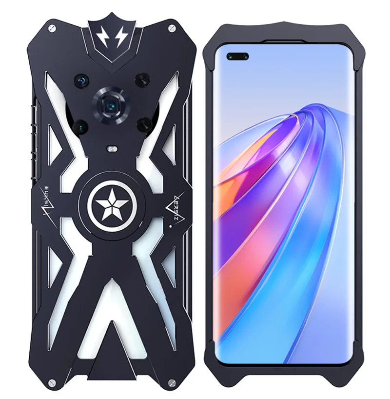 

Популярный металлический стальной механизм Thor сверхпрочный бронированный Алюминиевый чехол для телефона Honor Magic 4 Magic4 Pro