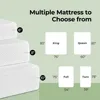 Full Size Mattress, 8 Inch Gel Memory Foam Mattress in a Box, Fiberglass Free, Breathable Mattress for Cooler Sleep Supportive 2