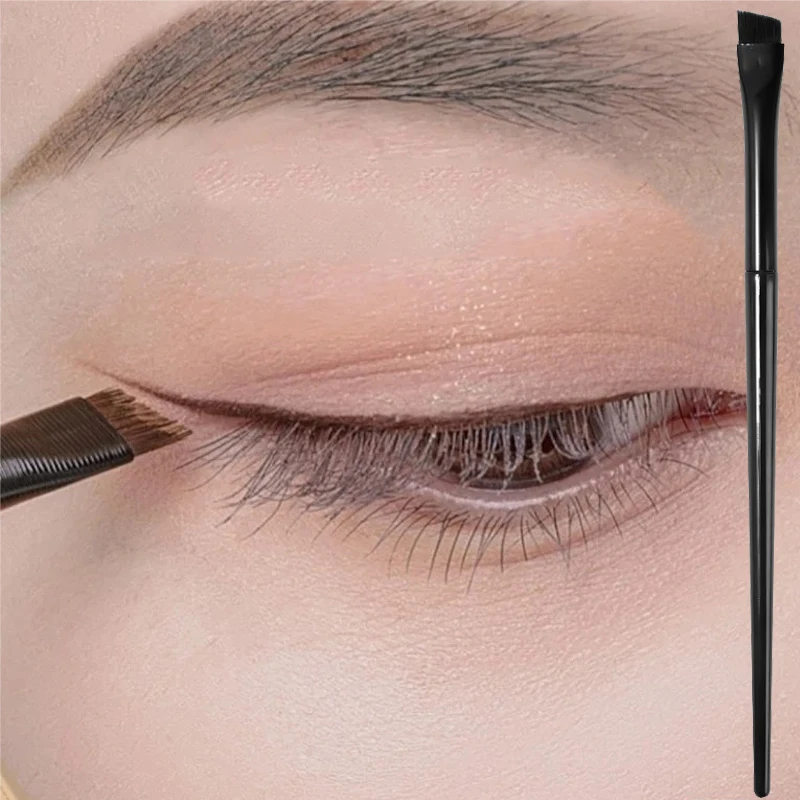 Makeup Brush Professional Eyebrow Eyeliner Small Angled 1/2PCS