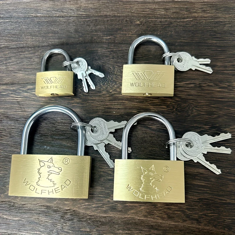 늑대 구리 자물쇠, 열린 자물쇠, 학생 자물쇠, 도난 방지 및 프라이 자물쇠, 통합 열린 자물쇠