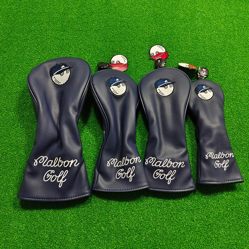 Malbon Golf Head Cover Driver Wood Irons Putter Hybrids Covers Club