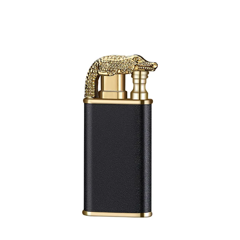 New Creative Dragon Double Fire Lighter Jet Flame Open Fire