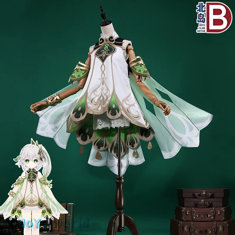 CoCos-SSS Game Genshin Impact Nahida Cosplay Costume Game Genshin Impact  Sumeru Cosplay Lolita Nahida Costume and Cosplay Wig - AliExpress