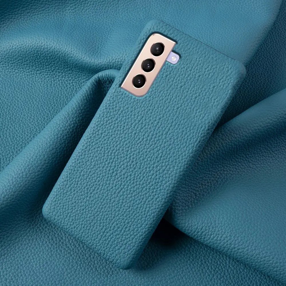 Luxury Genuine Leather Phone Case - Stylish Fashion Cover