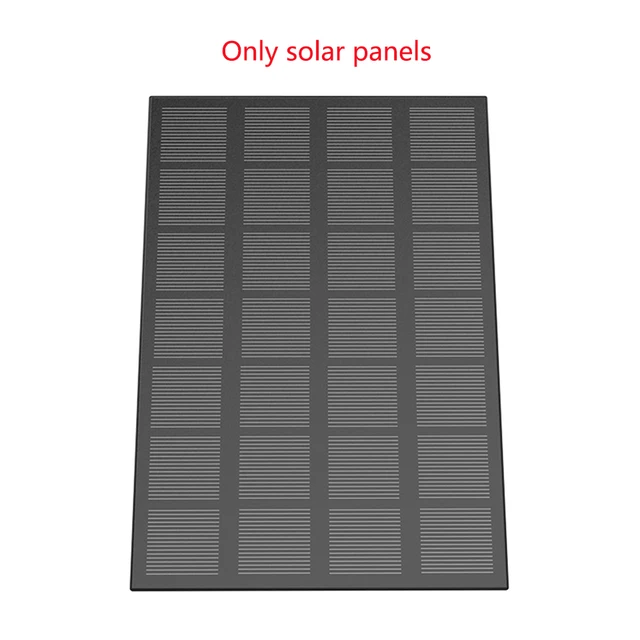 Only solar panels