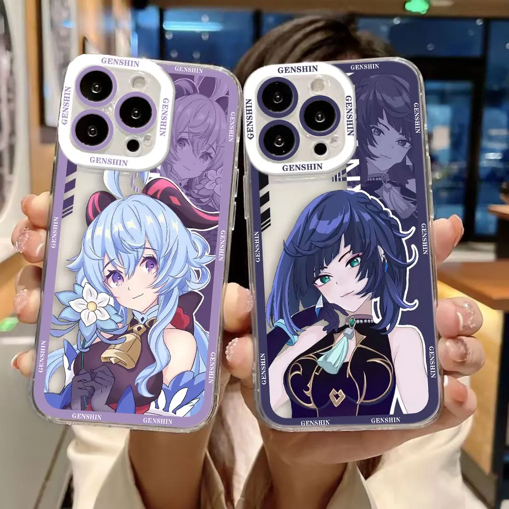 Xiao Rail Clear Phone Case – Genshin Impact Design