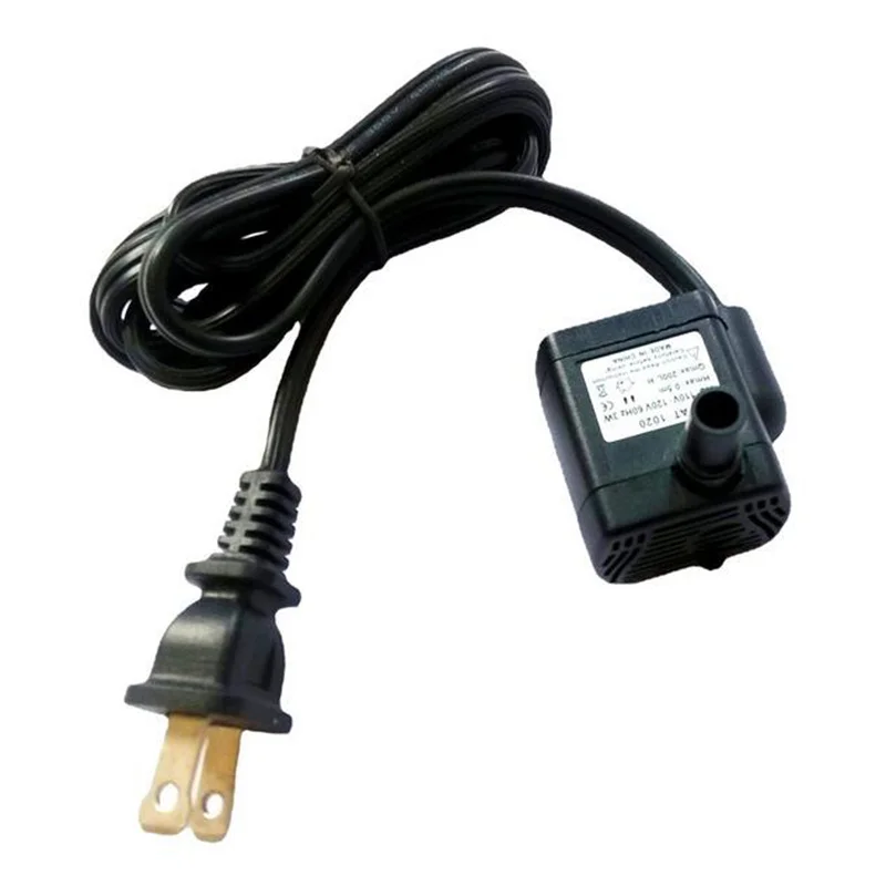 AC 220V 3W Submersible Water Pump Aquarium Fountain Air Fish Pond Tank Pond Water Pump Mini Submersible Pumps submersible water pump