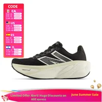 New Balance Fresh Foam X More v5 Chaussures de course décontractées confortables et élégantes pour hommes, noires MMORCD5 1