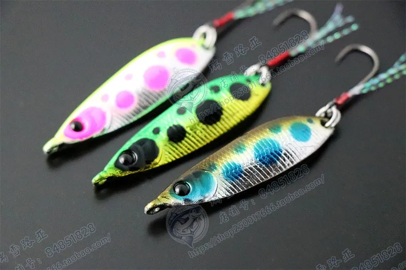 

Japan Imported Jackall COSAJI Micro Sequins 1.8g Stream Trout Horsemouth Upturned Mouth Green Slightly Luya Bait