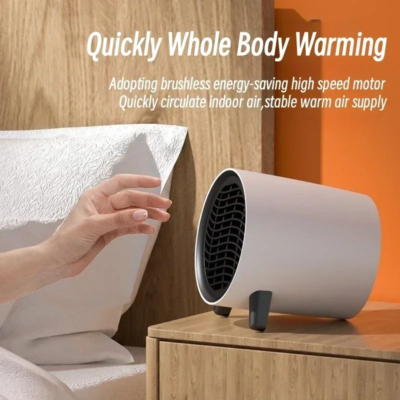 Air Blower 600W Portable Electric Machine Home Room Table Heater Warm Heater Fan Desktop Warmer  Heating Stove Hands for Winter