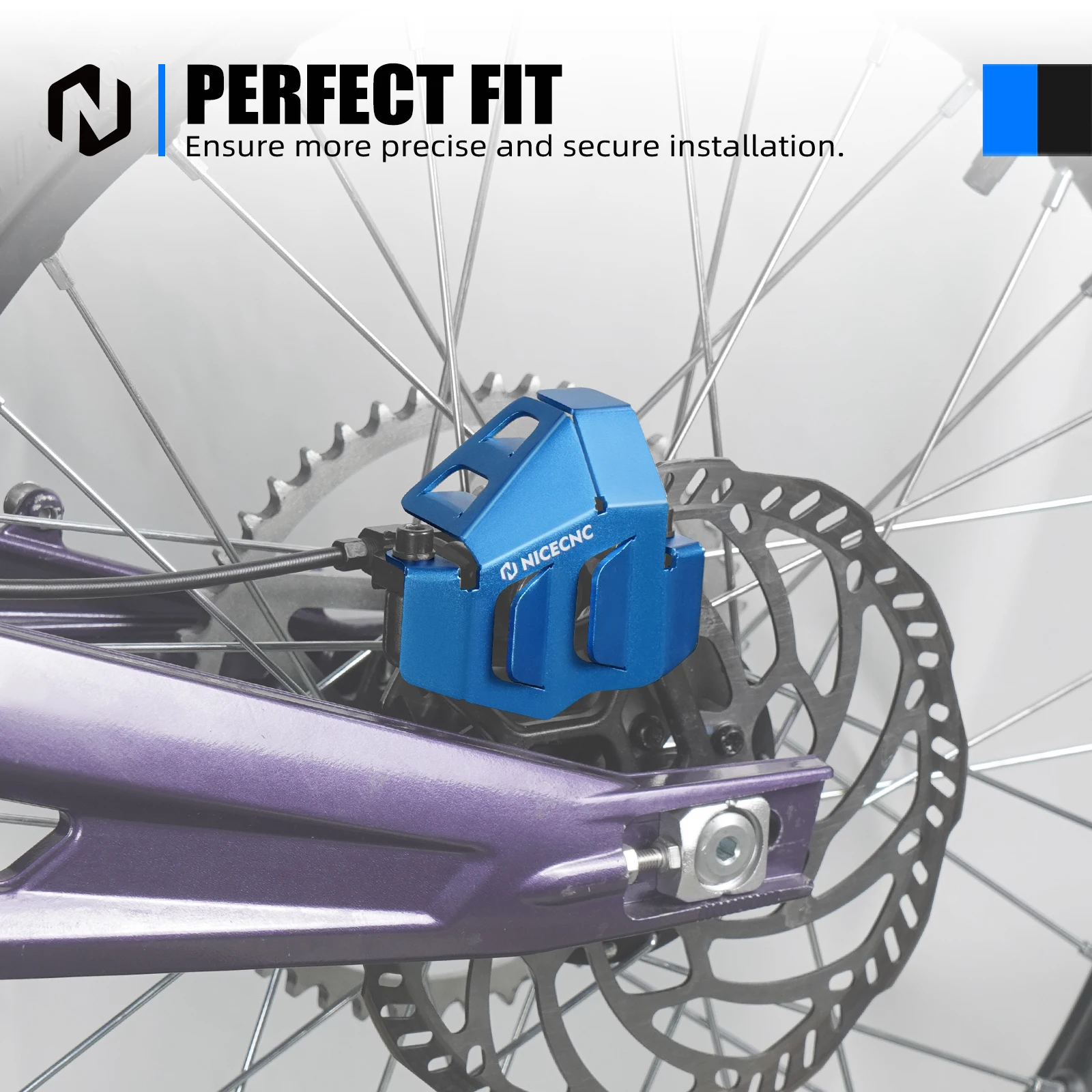 NICECNC Für Surron Light Bee X Bremssattelschutz hinten für Sur-Ron Light Bee S L1E für Segway X160 X260 Elektro-Dirt-Bike – Detail 10