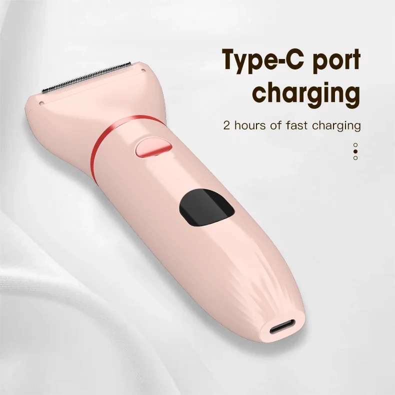 Electric Razors for Women 2 in 1 Bikini Trimmer Wet & Dry Use Electric Lady Shaver for  Private Area Easy to Clean Portable 6