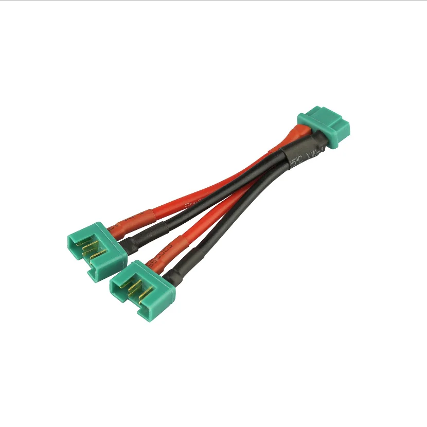 Deans EC3 EC5 JST XT60 TRX XT90S MPX Tamiya Serieller Parallelbatterie-Adapter-Anschluss mit 20/12/10awg-Drahtkabel für RC-Hobby – Detail 14