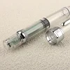 High Quality 3008 Transparent Fountain Pen Plastic EF Nib Piston Filler Ink Pens for Writing School Office Supplies Stationery 6