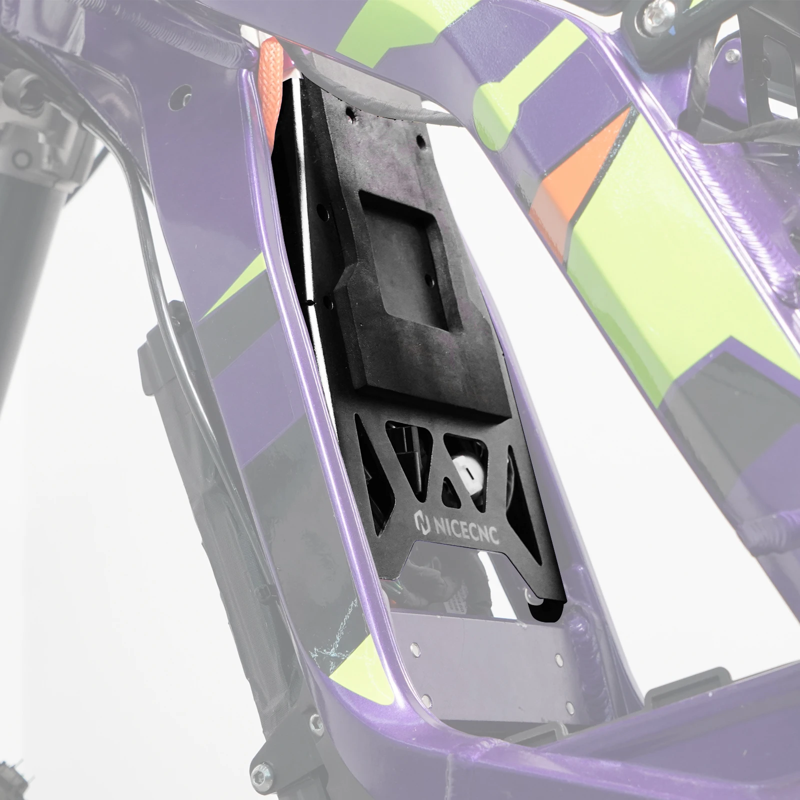 NICECNC Für 2023 2024 Surron Light Bee X S L1E Surron Ebike Batteriefach Abdeckung Schutz Batterie Frontplatte Kotflügel – Detail 18
