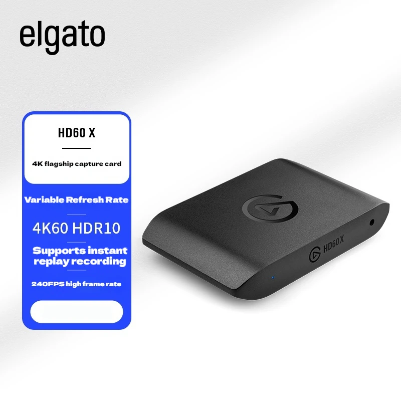 Elgato HD60 X 4K ビデオキャプチャカード キャプチャボックス ライブ