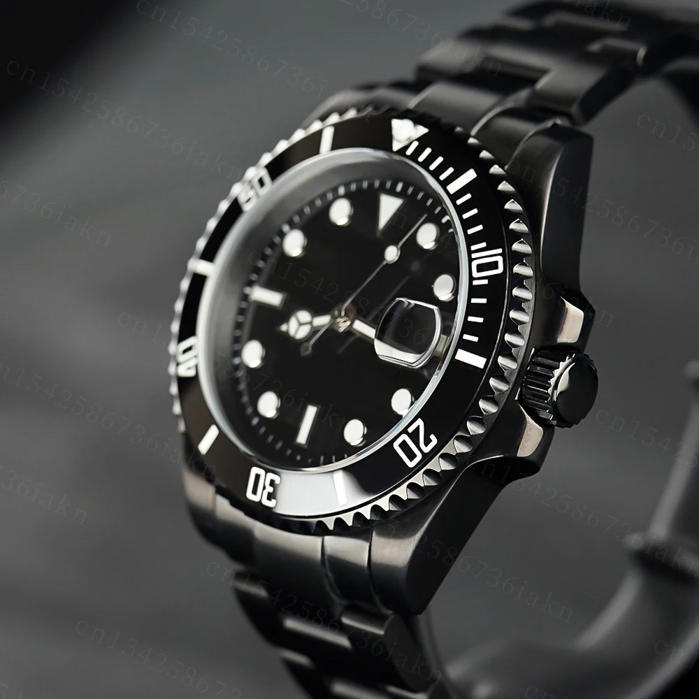 2022 Fashion New 40mm Men's Leisure Sports Sapphire Mirror Stainless Steel Material Waterproof Automatic Mechanical Watch
