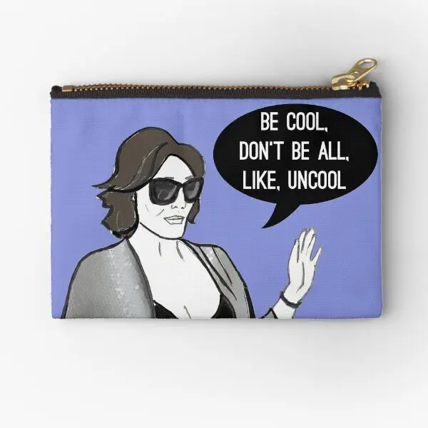 

Be Cool Zipper Pouches Women Coin Cosmetic Pocket Panties Small Packaging Money Bag Key Wallet Underwear Socks Pure Storage Men