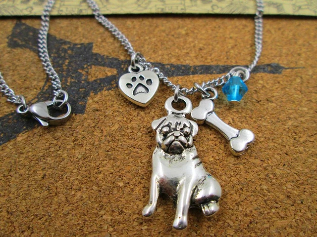 Cute Beagle Sparkling Rhinestone Pet Pendant Necklace - Temu