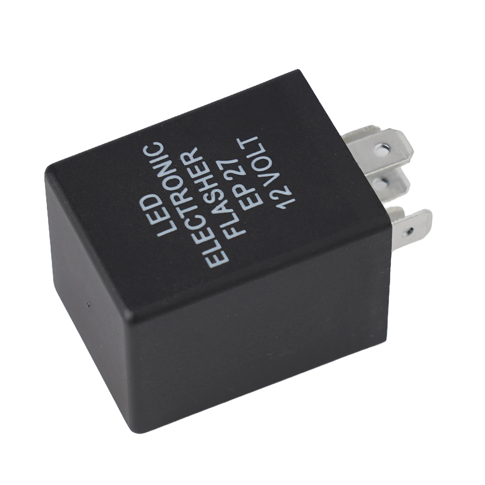 1pc Car Steering Double Flashing LED Light Flashing Relay For Fixing Turn Signal Hyper Blinker Issue Easy To Install