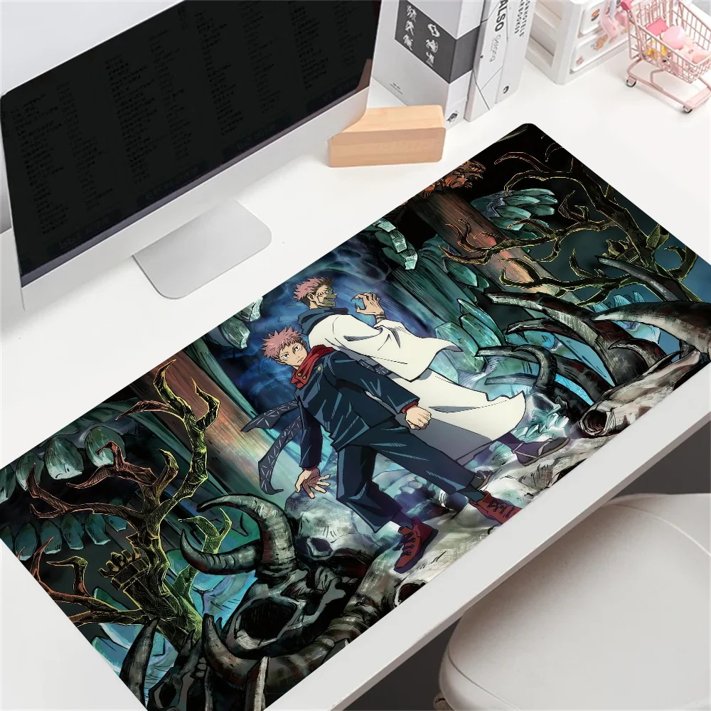 

HD Print Mousepad Mat Accessory Keyboard Pc Cabinet Pads Gamer J-Jujutsu Kaisens Deskmat GAMING MOUS Rubber Mat Kawaii Mouse Pad