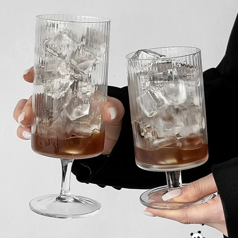 Bantam glass high value water cup coffee  beverage  juice  household atmosphere wine glass goblet