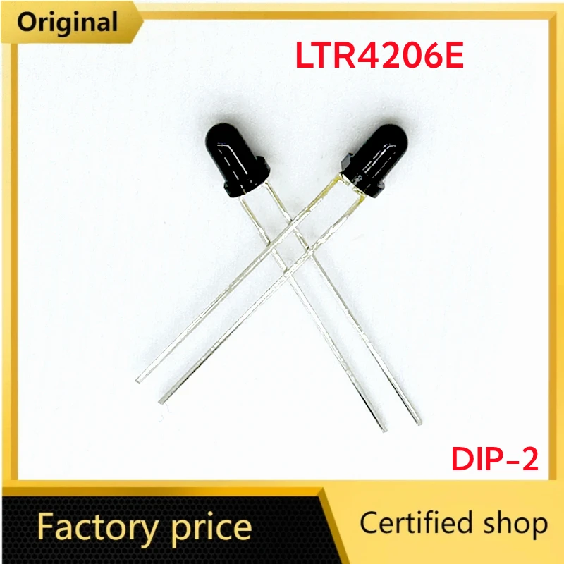 20PCS/Lot LTR4206E LR-4206E DIP-2 phototransistor Photosensitive triode Receiving triode Best quality image 4