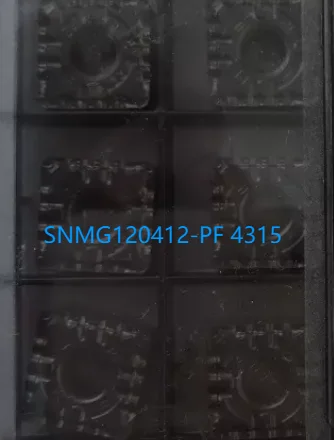 10개입 오리지널 카바이드 인서트 SNMG120412-PF 4315