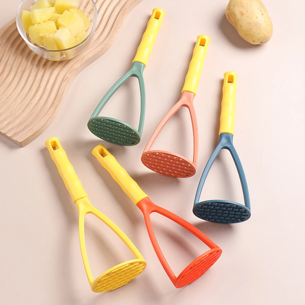 

Kitchen Potato Masher Carrot Press Mud Machine Garlic Crusher Portable Manual Fruit Vegetable Food Processors With Handle