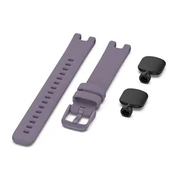 Premium Soft Silicone Sport Watch Strap Replacement with Installation Tool - Garmin Lily (Purple)
