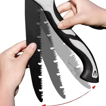 Multifunctional Folding Saw SK5 MO-V Steel Blade Hand Saw Tree Cutting Equipment Tree Pruning Camping Garden Wood Cutting Tool 6