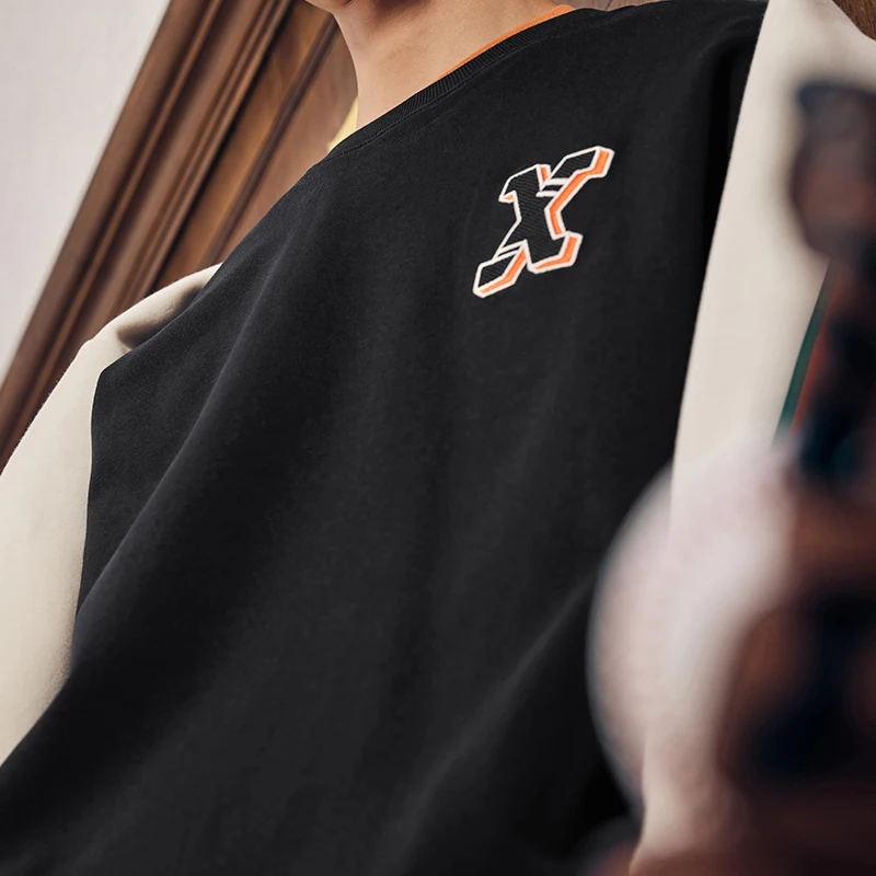 Xtep Hoodies Men Women Fashion Solid Color Comfortable Causal Male Female Sweatshirt Spring Autumn Warm Unisex Tops 877327920103