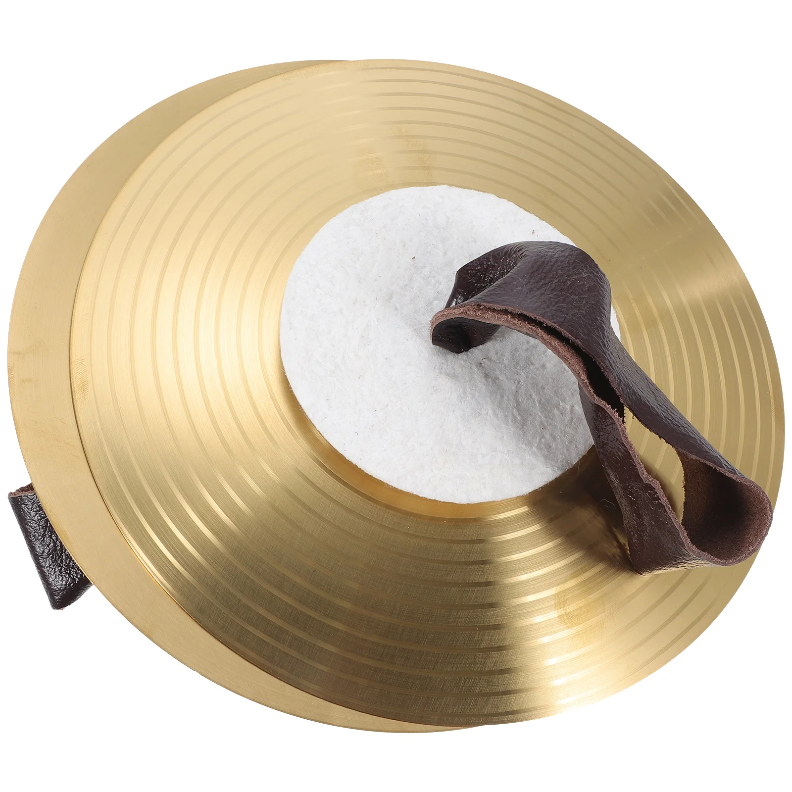 Small Alloy Hand Cymbals 8-inch cymbals Band Percussion Musical Instrument Band Army cymbals Performance