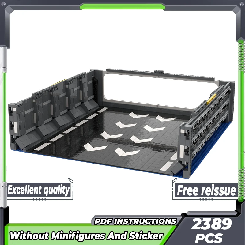 

Popular Star Movie Model Moc Building Bricks Death Hanger Bay Technology Modular Blocks Gifts Christmas Toys DIY Sets Assembly