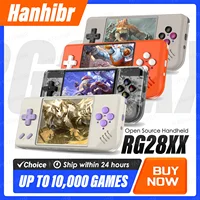 ANBERNIC-consola de juegos portátil RG28XX, pantalla IPS de 2,83 pulgadas, salida HDMI, reproductor de vídeo portátil, lector de libros electrónicos, Mini A30, regalo