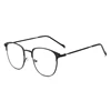 Metal Polygon Frame Resin Minus Lens Prescription Glasses With Cylinder Literary Women Men Nearsighted Glasses 0 -0.5 -1.0 To -4 3
