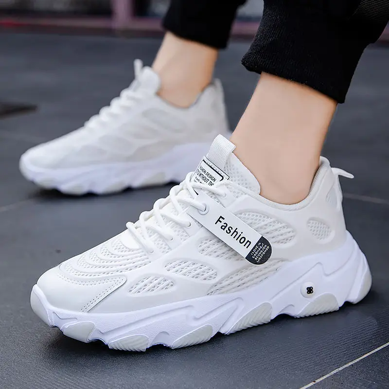 

Модные мужские повседневные кроссовки для бега 2022 на платформе, мужские кроссовки, дышащая сетчатая спортивная обувь для бега, мужская обувь