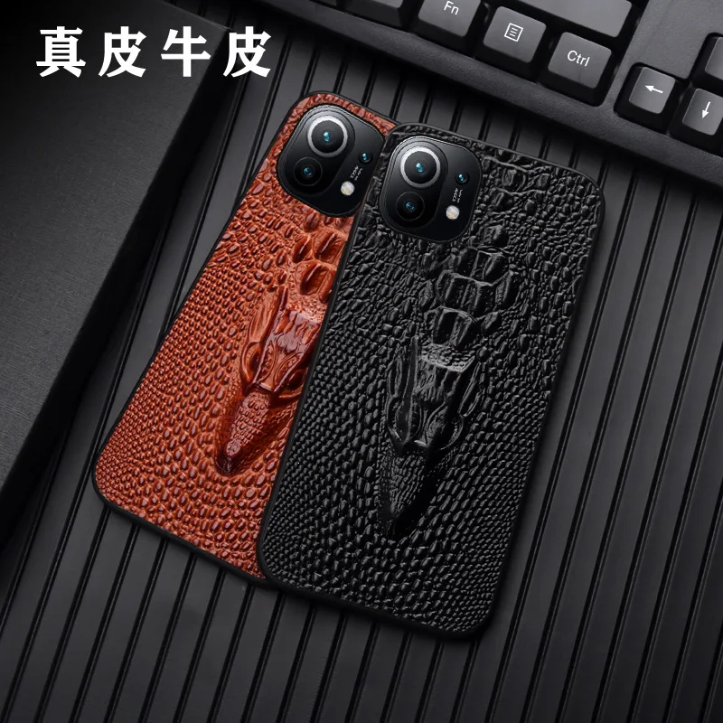 

Чехол из натуральной кожи для Xiaomi Mi 11 10 Ultra 9 Pro Mi11