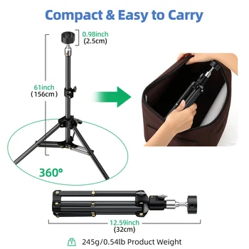 Supporto a treppiede regolabile per Starlink Mini, kit di montaggio portatile per esterni per Starlink Mini Dish, ideale per camper.