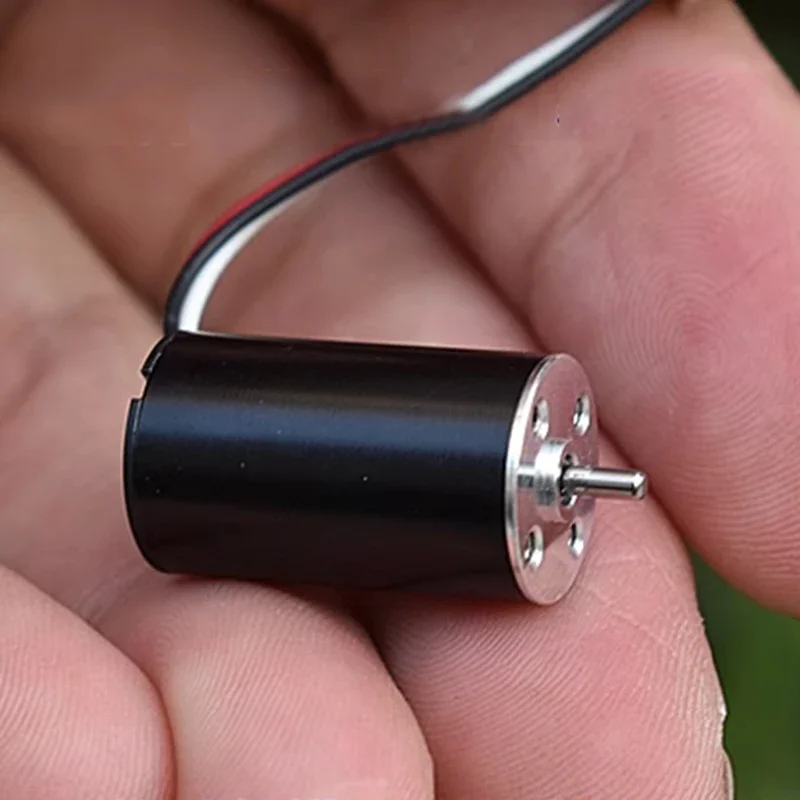 1220 미니 12mm * 20mm 3상 내부 로터 브러시리스 모터 DC 7.2V 43600RPM 고속 파워 볼 베어링 DIY RC 자동차 보트 모델