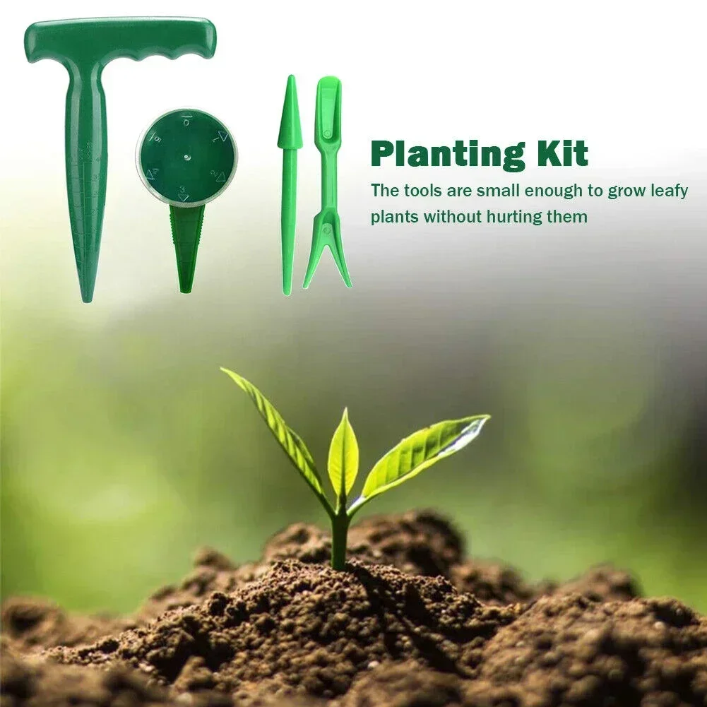 Cultivation Soil Puncher Planting Weeding Digging  Tool Planters Transplanting Sowing Cuttings Succulent Tools Hole Digger 2
