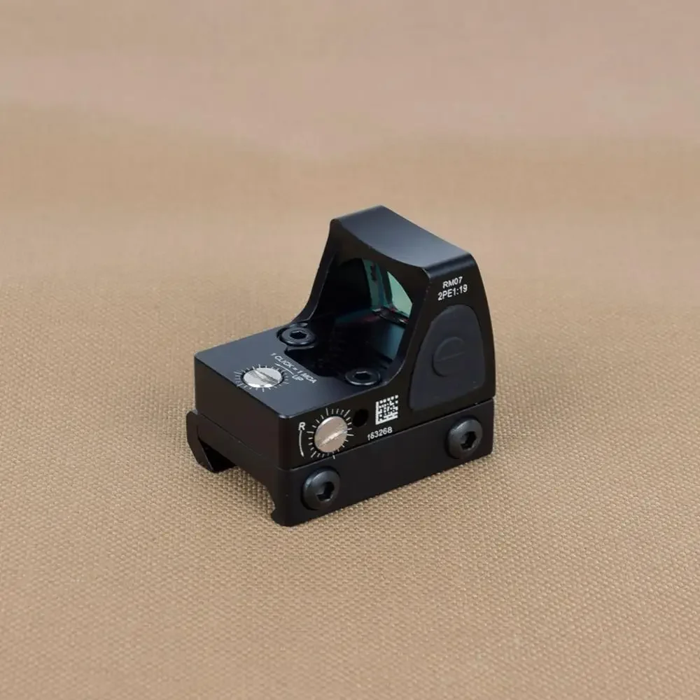 Red Dot Sight Tactical Metal Adjustable Collimator for Glock Hunting AR15 M4